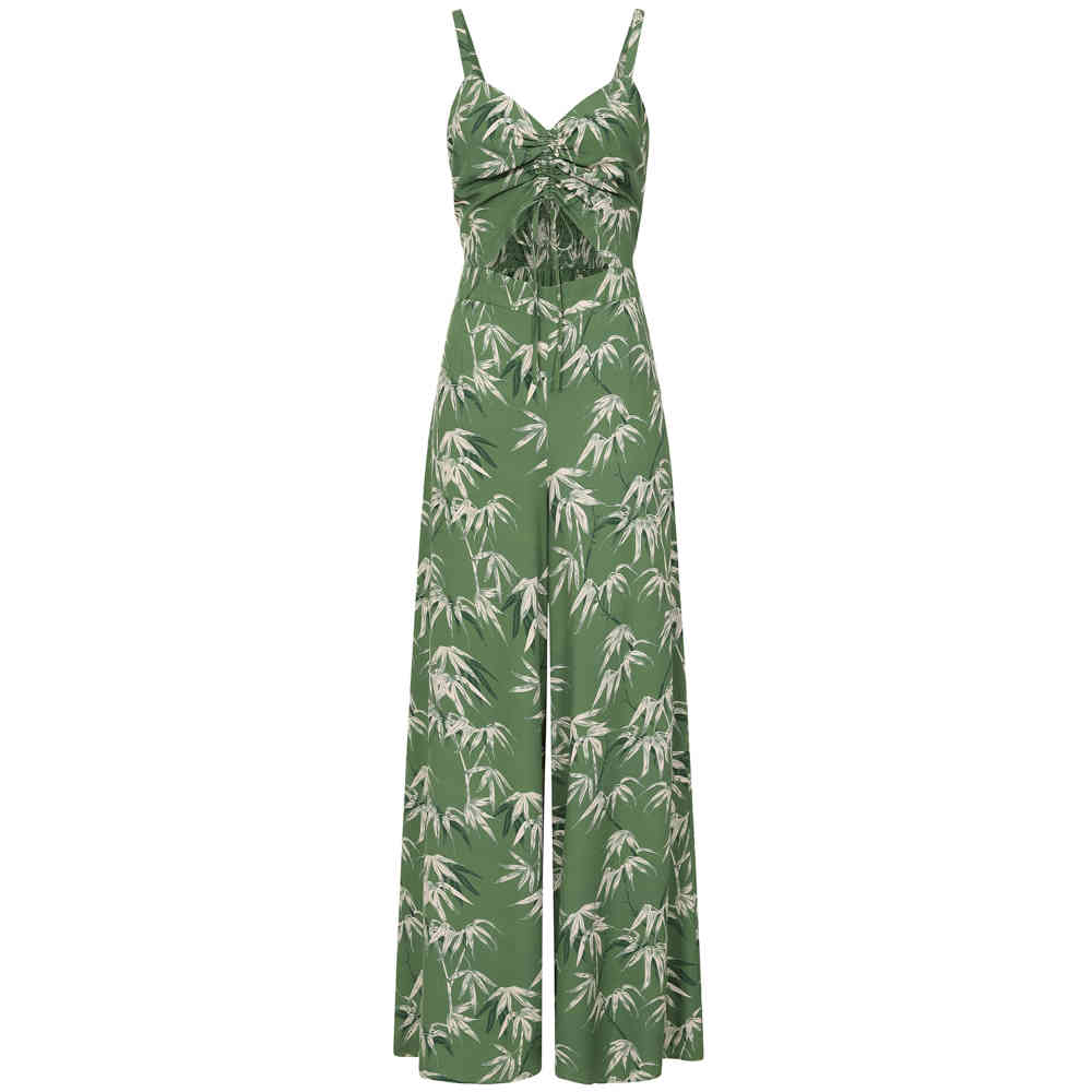 Banned - Nancy Bamboo Jumpsuit - Vert